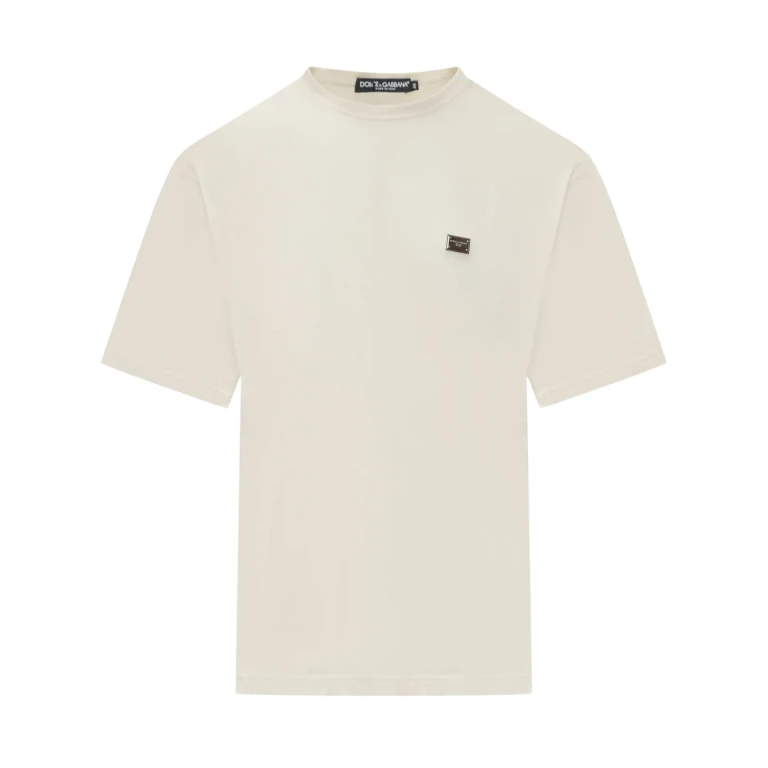 T-shirt Dolce & Gabbana in cotone a girocollo