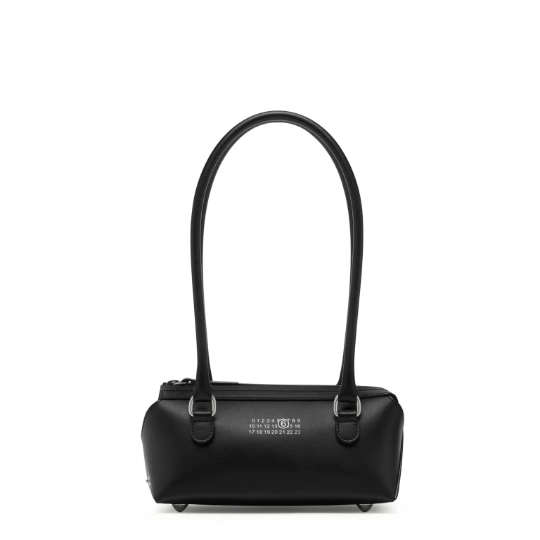 Mini Bauletto Leather Shoulder Bag