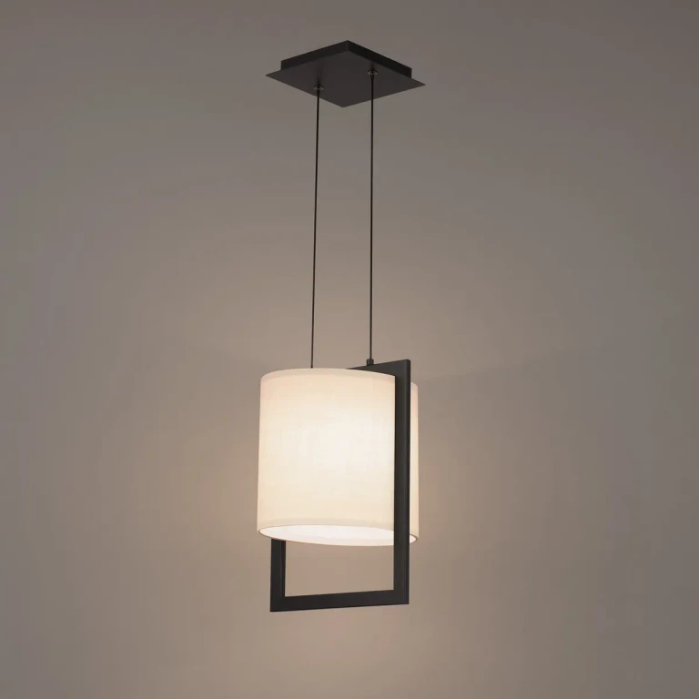 Black LED Mini Pendant from the Park Avenue Collection
