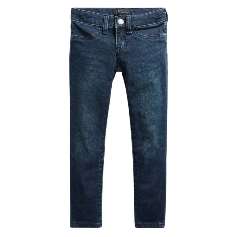 Polo Ralph Lauren Kids Aubrie Low-Rise Straight-Leg Jeans