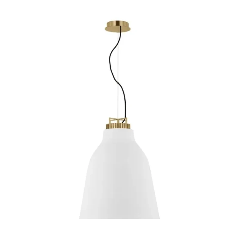 Natural Brass LED Pendant