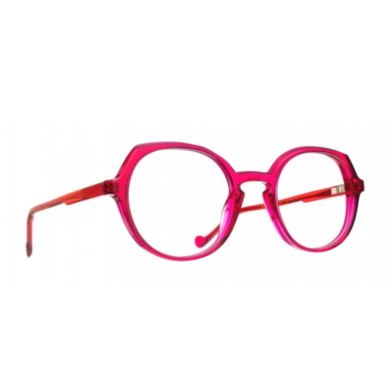 Tete À Lunettes by Caroline Abram Mini Bunny 1042 Fuchsia Red Rosso Acetate Occhiali Da Vista - Kids