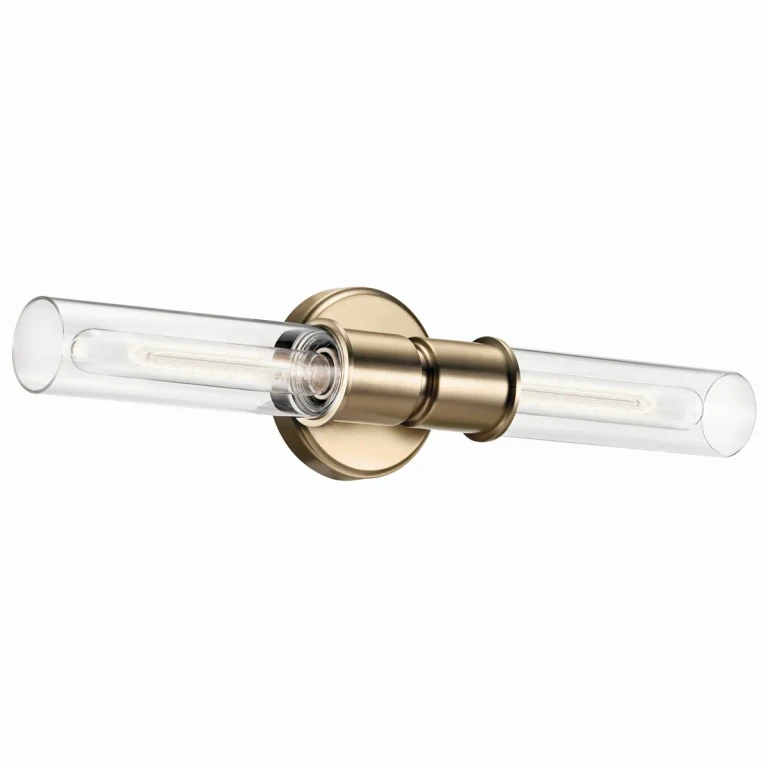 Champagne Bronze Wall Sconce from the Aviv Collection