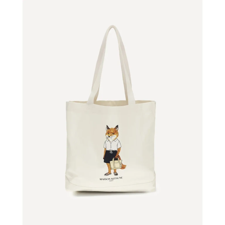 MAISON KITSUNÉ Dressed Fox 托特包