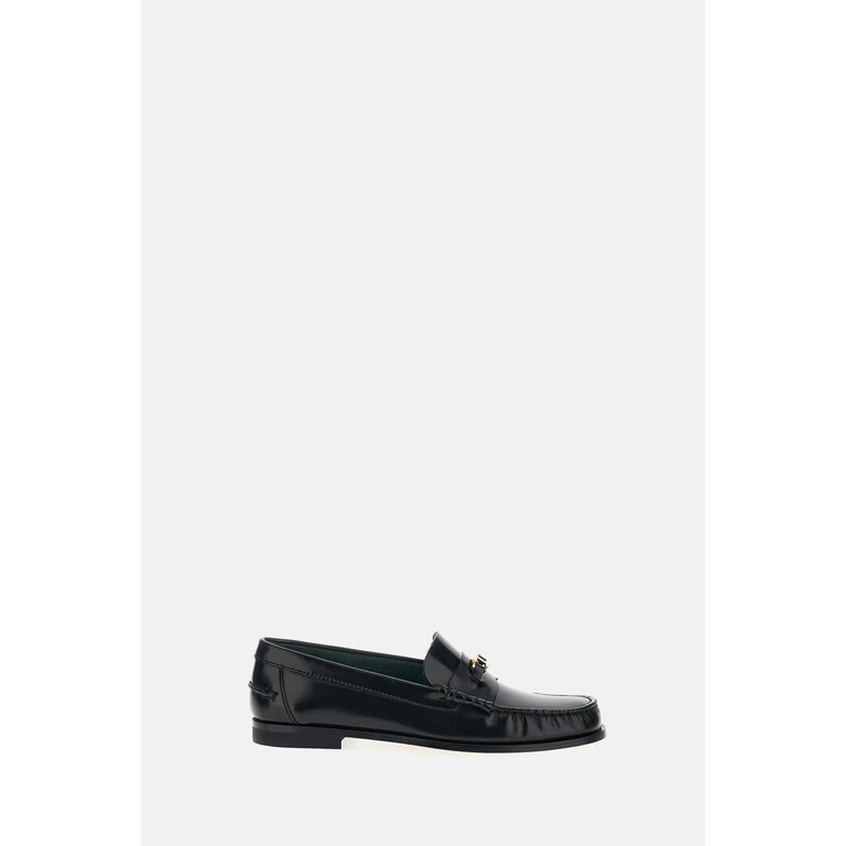 Tod's Tods Flat shoes Black Calfskin - Women