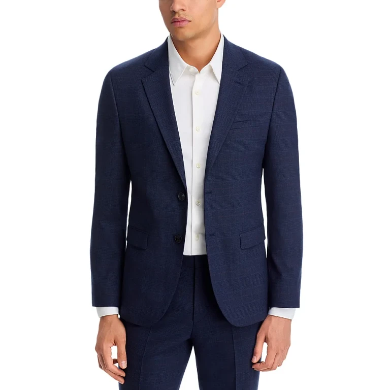 Hugo Arti Extra Slim Fit Plaid Suit Jacket