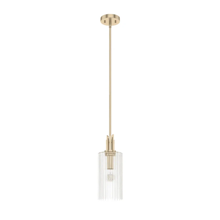 Alturas Gold One Light Mini Pendant from the Gatz Collection