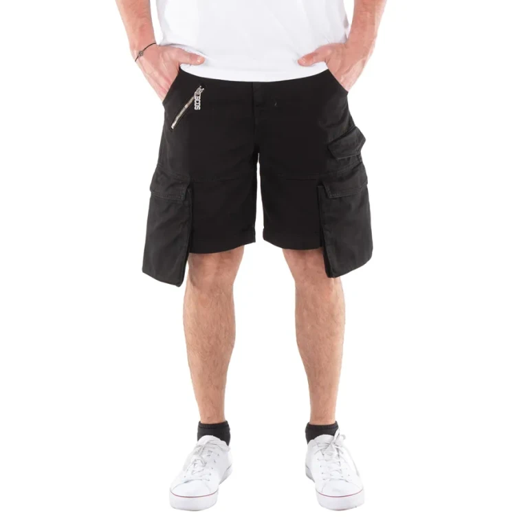 GCDS Ultracargo Mid-Rise Denim Shorts