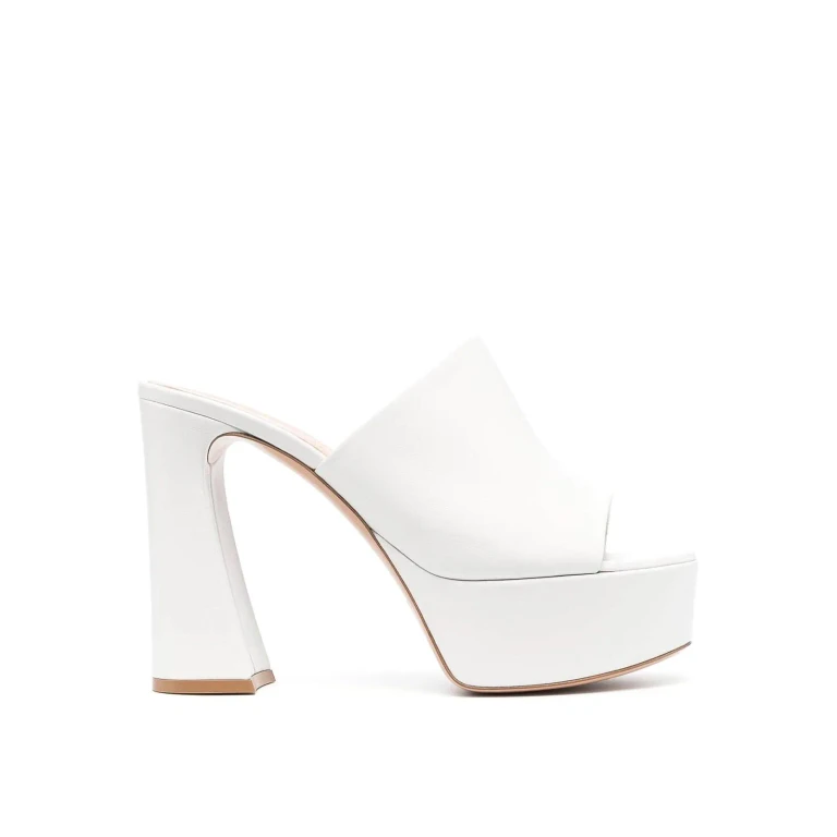 Gianvito Rossi Mules - Blanc