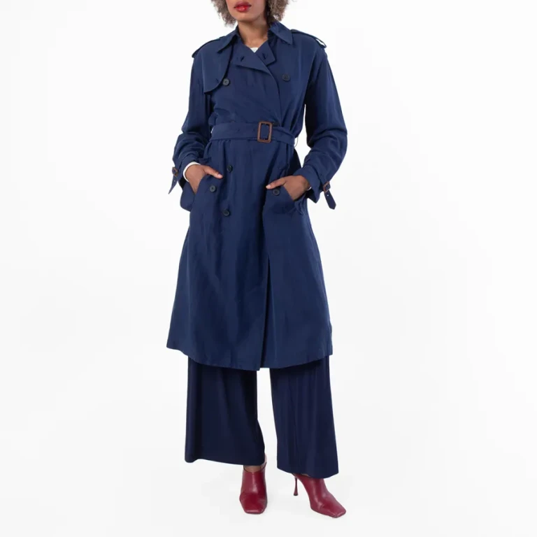 Polo Ralph Lauren Silk-Blend Trench Coat