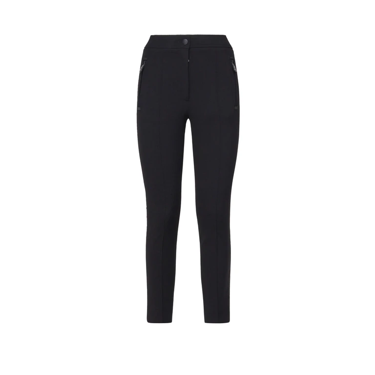 Moncler Grenoble Black Technical Twill Trousers