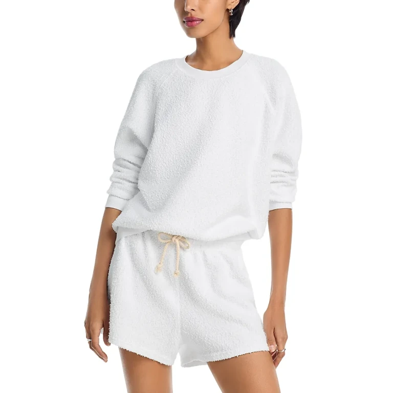 perfectwhitetee Sami Boucle Sweatshirt