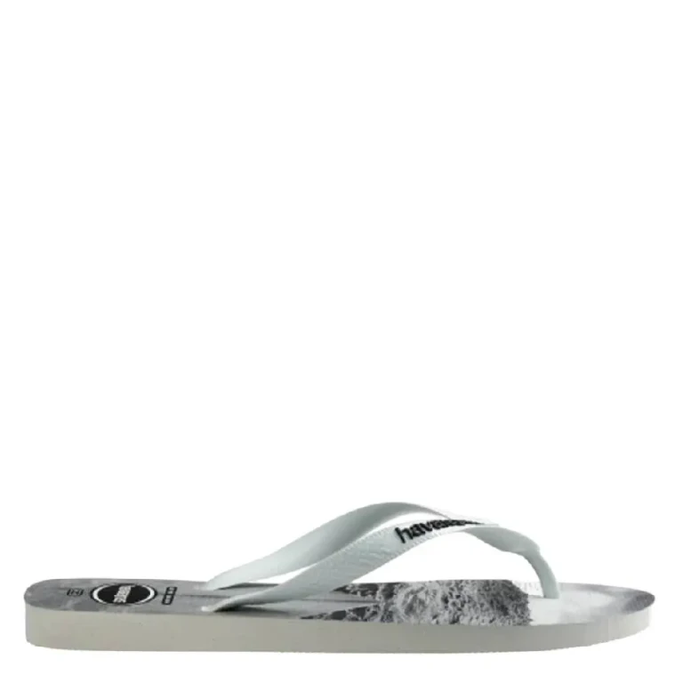 Havaianas Graphic Beach Print Rubber Flip Flop