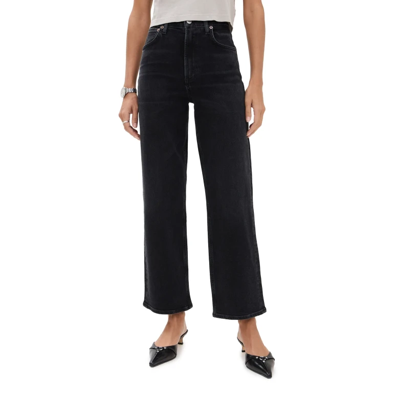 AGOLDE High Rise Wide Leg Ren Jeans Forum 30