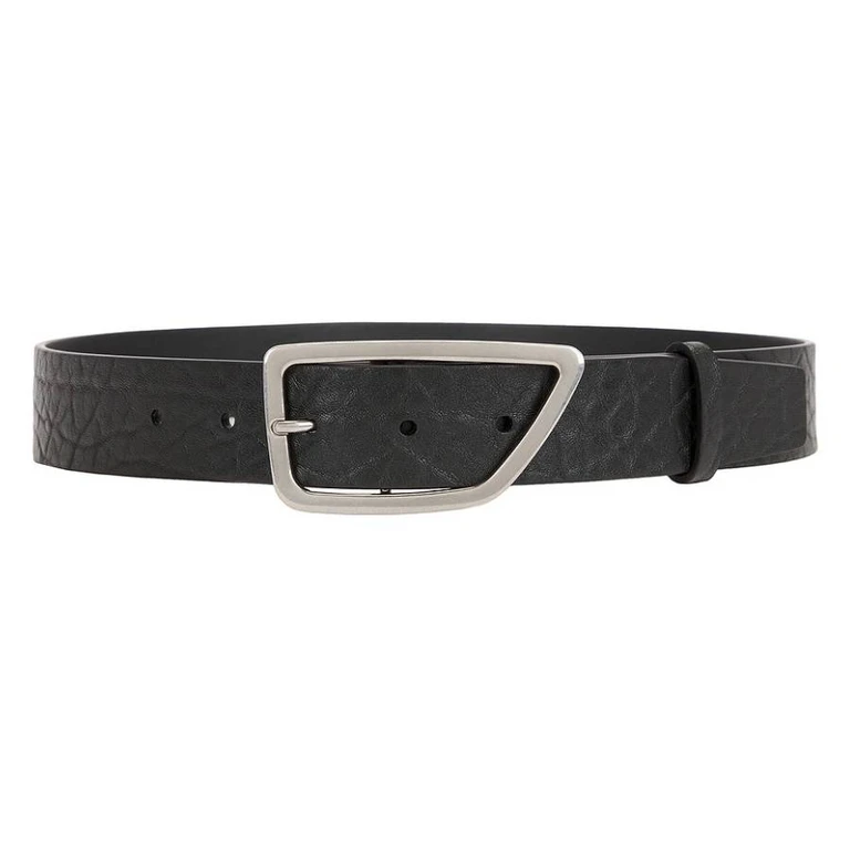 Burberry Shield Pin Buckle Leather Belt