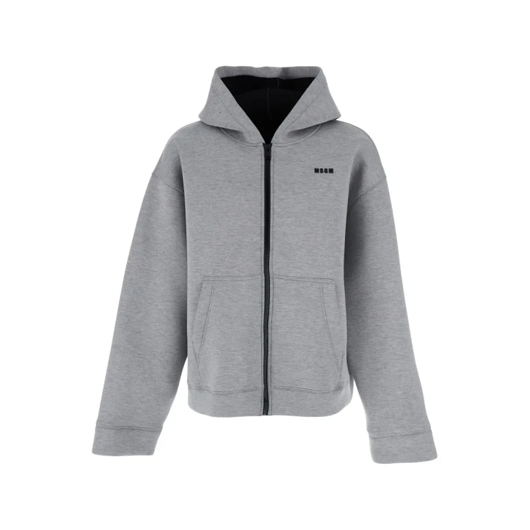 MSGM Sweatshirt Men color Grey (3940MH2425761297)