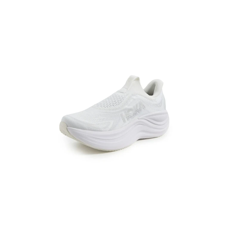 HOKA Skyward Laceless 运动鞋 白色 8.5