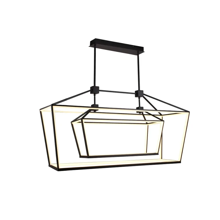 Park Ave. LED Chandelier in Black