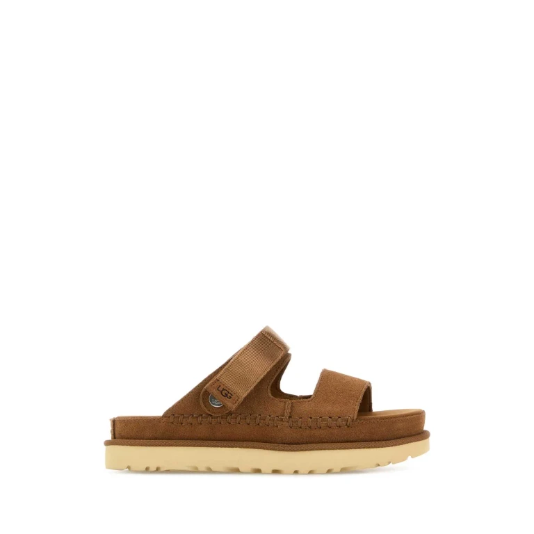 Heeled Sandal Woman color Walnut (1167399CHE)