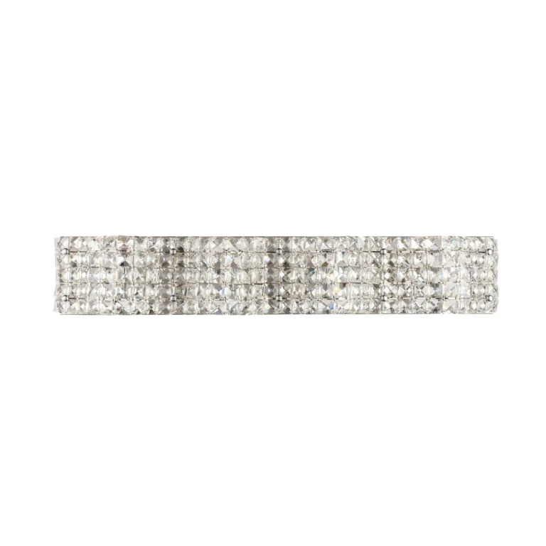 Chrome Four Light Wall Sconce from the Ollie Collection