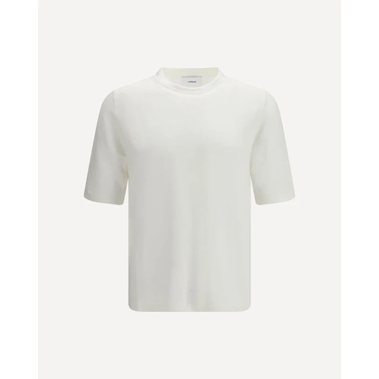 Lardini 亚麻棉混纺针织T恤