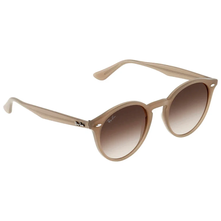 Ray Ban Brown Gradient Round Mens Sunglasses RB2180 616613 51