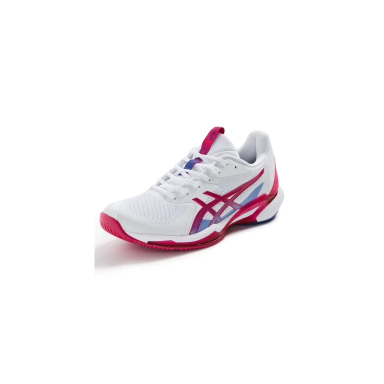 ASICS Solution Speed FF 3 Tênis de Tênis Feminino Branco/Bright Rose