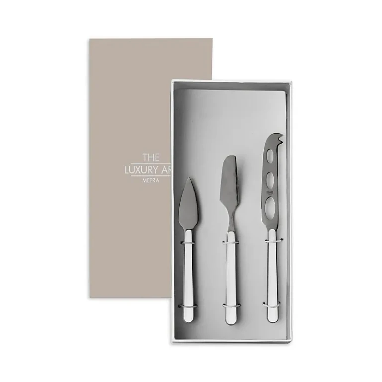 Mepra Fantasia China 3 Piece Cheese Knife Set