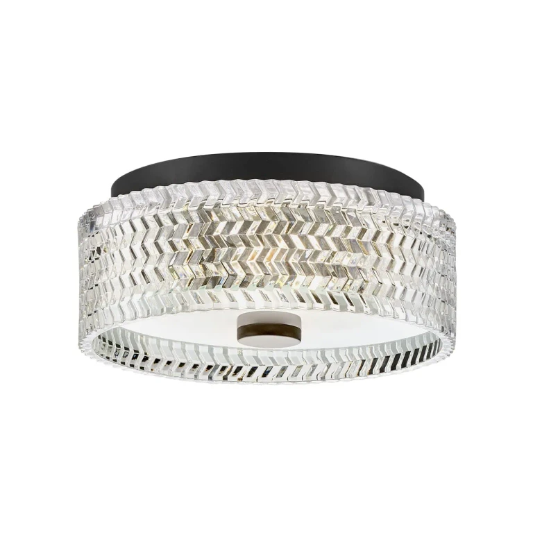 Black LED Flush Mount from the Elle Collection