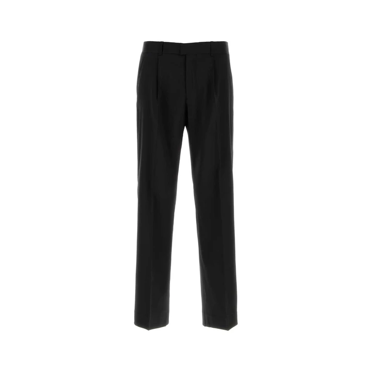 Our Legacy Black Wool Pant Worsted Exterior: Pantaloni - Men