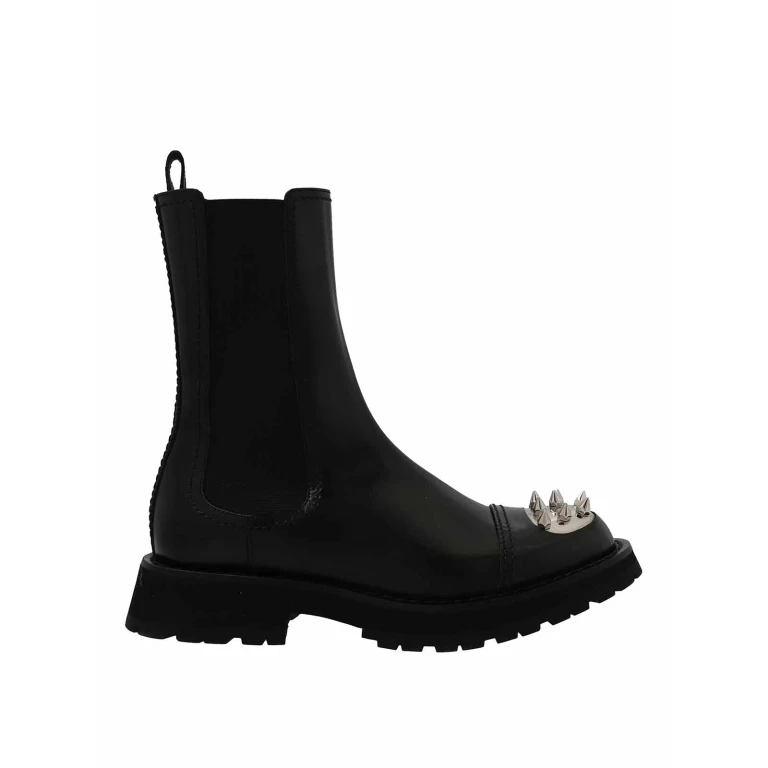 Alexander Mcqueen Bottes - Noir
