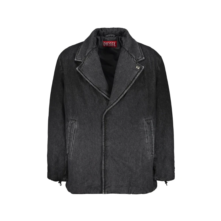 Diesel Elegant And Versatile Black Mens Jacket
