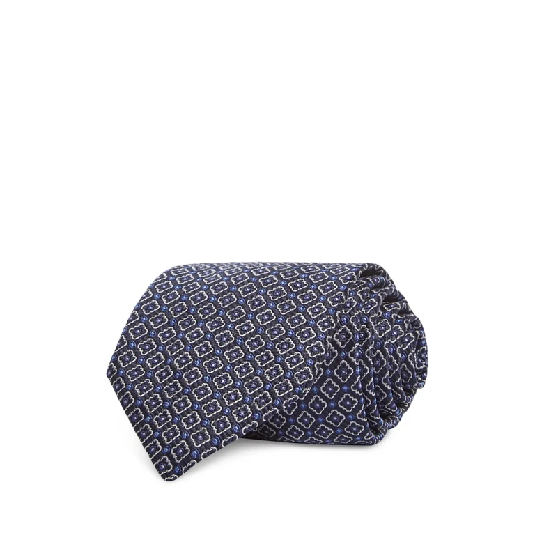 Canali Silk Classic Medallion Tie