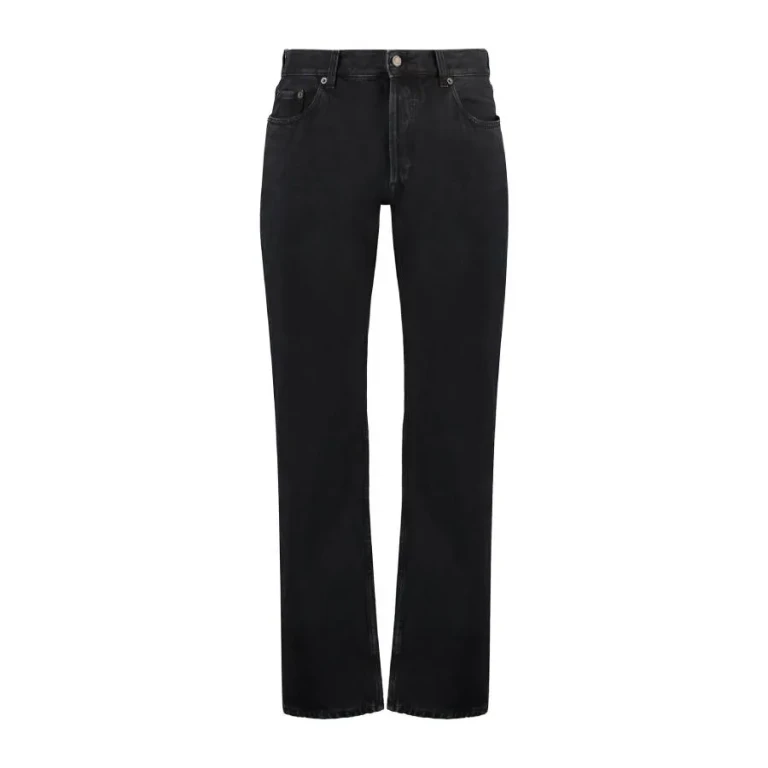 Saint Laurent Mens Straight Leg Denim Jeans