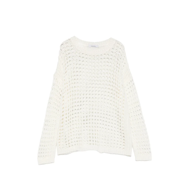 Max Mara Pure Febe White Maglia - Women