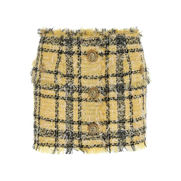 Balmain Mini Jupe - Multicolore