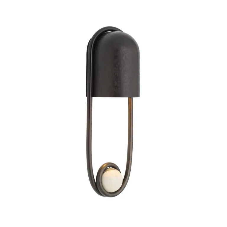 English Bronze Wall Sconce from the Ilma Collection