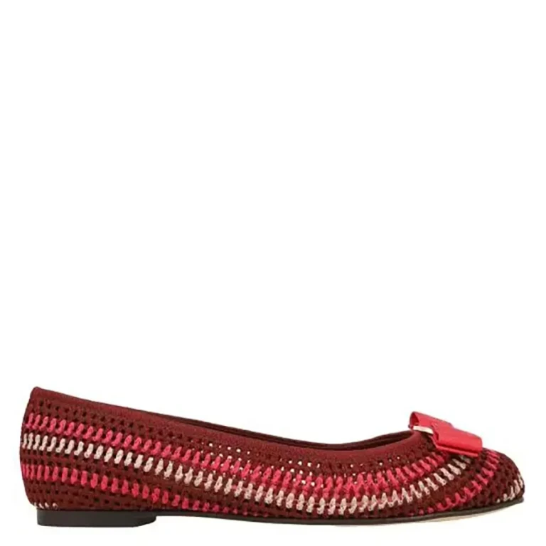 Ferragamo Macrama Varina Ballet Flats