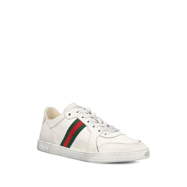 Gucci Sneakers White Domestic Lamb - Women