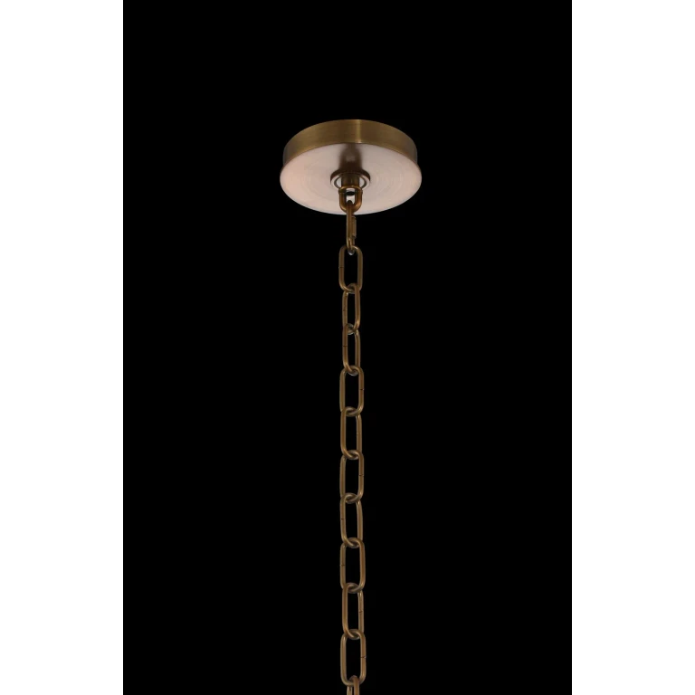 Verona 4-Light Pendant Light in Brushed Pearlized Brass