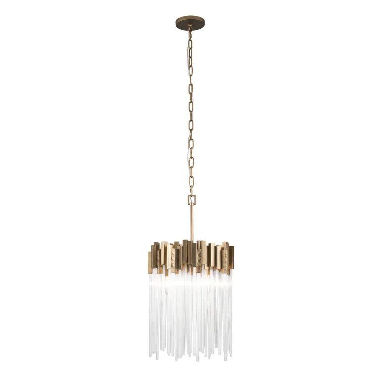 Havana Gold Three Light Pendant from the Matrix Collection