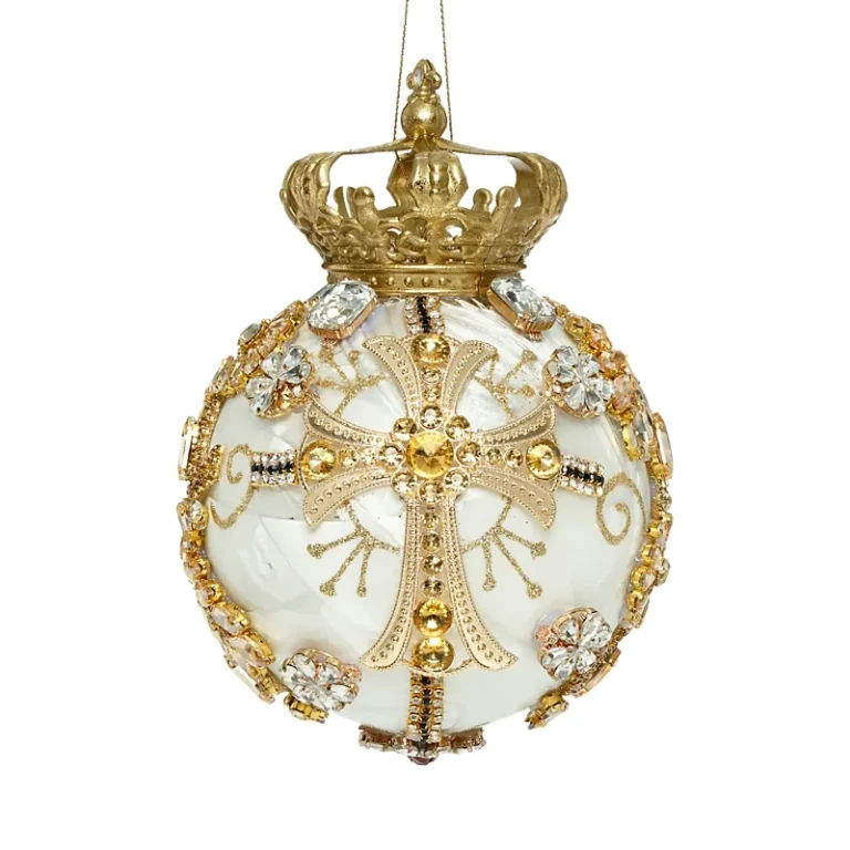 Mark Roberts Crown Jewels Glass Ornament