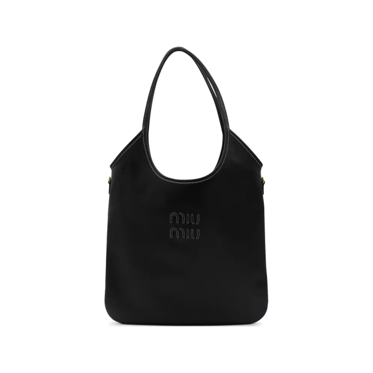 Miu Miu Ivy Leather Tote Bag