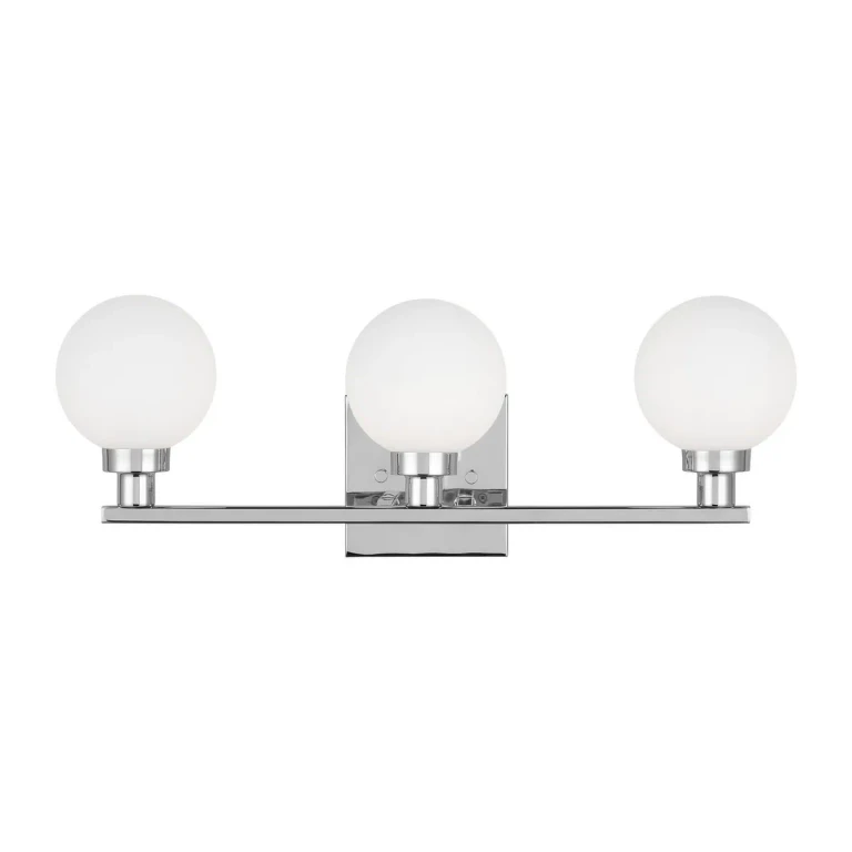 Clybourn 3-Light Bathroom Vanity Light in Chrome