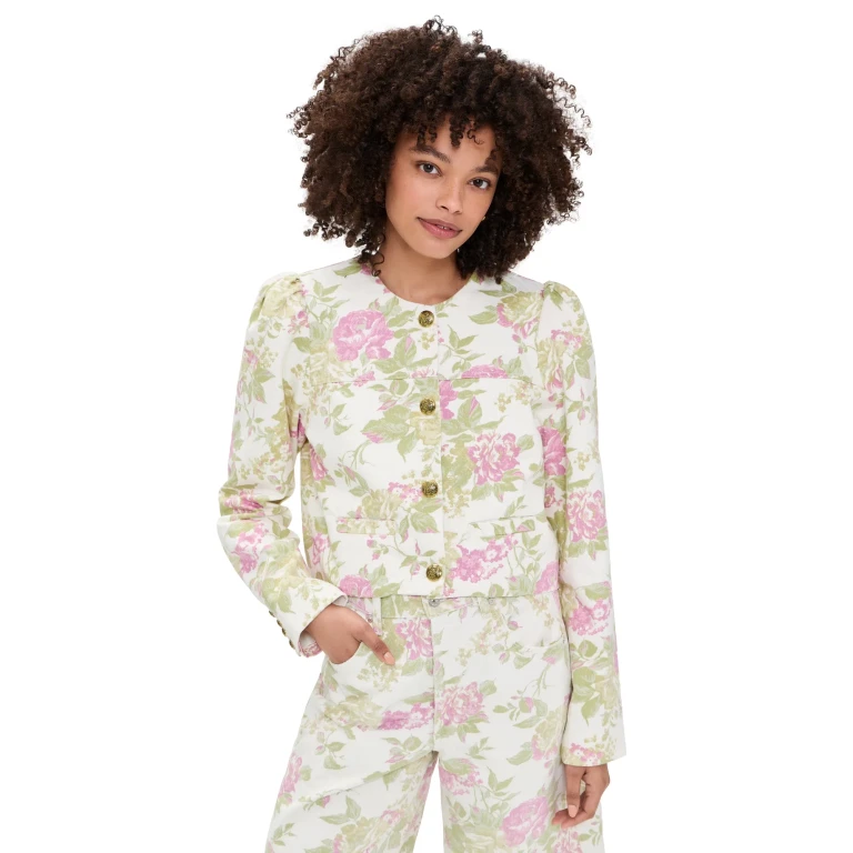 Citizens of Humanity Anita Puff Sleeve Jacket English Rose XS