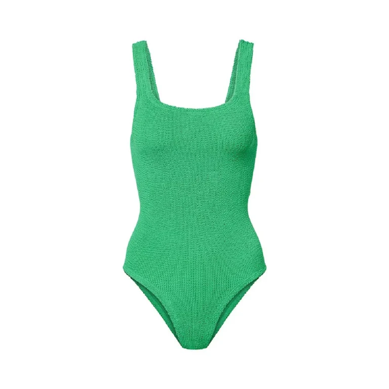 HUNZA G 'Square Neck' swimsuit Woman One Size