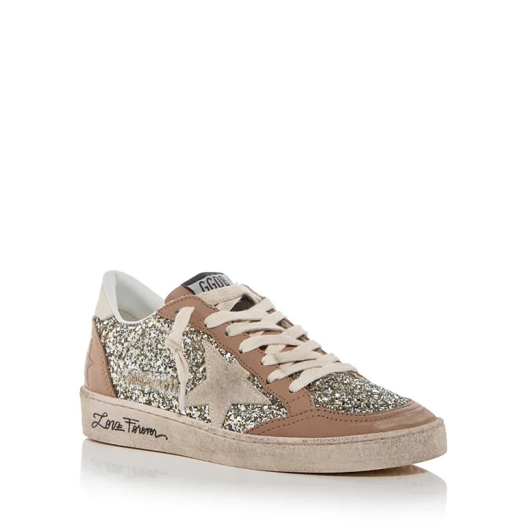 Golden Goose Unisex Ball Star Embellished Low Top Sneakers