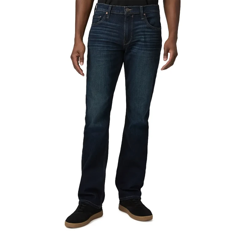 Paige Normandie Straight Fit Jeans in Cramer Blue