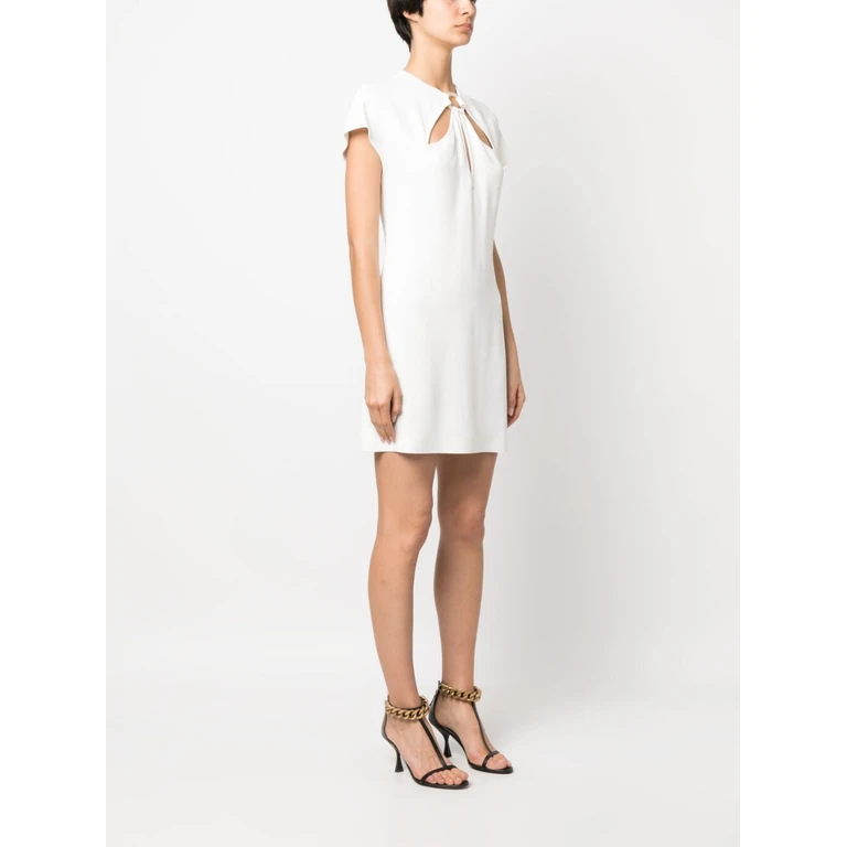 Stella McCartney Dress Nude & Neutrals 97 % Vi 4 Ea Abito - Women