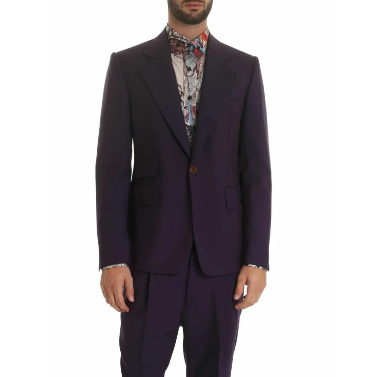 비비안 웨스트우드 남성 블레이저 - 블루